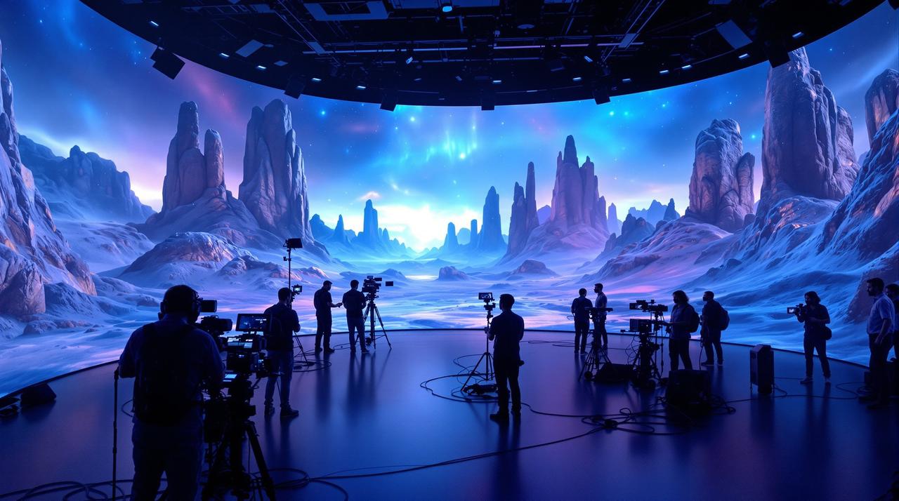 AI技术革新影视制作，虚拟拍摄成新趋势 - 行业动态相关资讯封面
